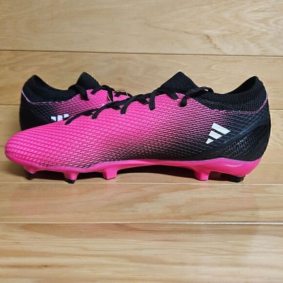 Adidas X Speedportal.3 FG Pink Black Soccer Cleats Shoe Mens GZ5076 - Picture 11 of 14